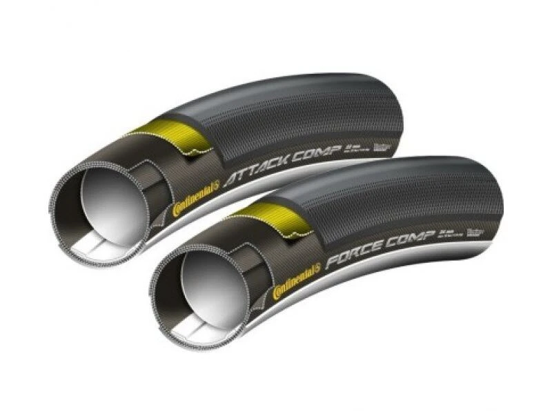 Continental Attack Comp & Force Comp Schlauchreifen 1 Continental Attack Comp & Force Comp Schlauchreifen