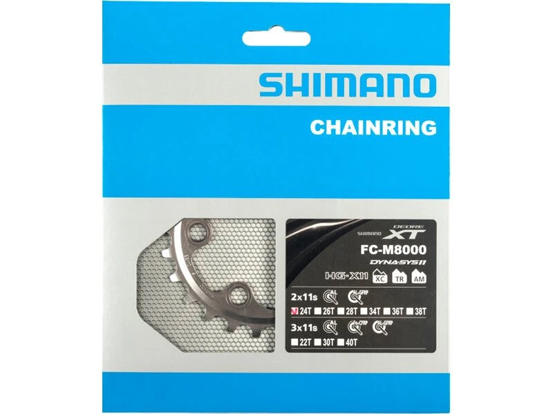 Shimano FC-M8000 Kettenblatt 11s, 2-fach 1 Shimano FC-M8000 Kettenblatt 11s, 2-fach